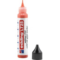 EDDING LT25002 - Tinta de recarga, marcador de pintura, LT25, rojo