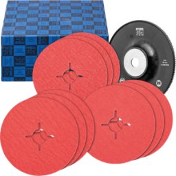 PFERD TOOLS PFERD 64198002 - JUEGO DE LIJADORAS DE FIBRA FS 125-22 PREMIUM