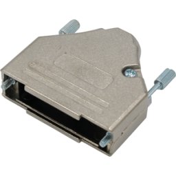 MH CONNECTORS MHDTZK9-K - Tapa D-sub, 9 polos, recta, plateada