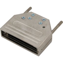 MH CONNECTORS MHDTZI09-K - Tapa D-sub, 9 polos, recta, plateada