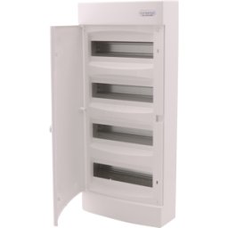 BOXEXPERT.DE DB-MA 4-48 WS - Caja de conexiones interior, 4 filas, 48 módulos