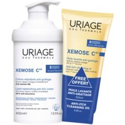 Uriage Xemose C8+ Crema + Aceite Limpiador Estuche 2 pz