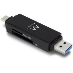 Ewent Lector de Tarjetas All-in-One USB 3.1 Gen 1 Tipo C / Tipo A