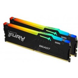 Kingston Technology FURY Beast RGB módulo de memoria 16 GB 2 x 8 GB DDR5 6000 MHz