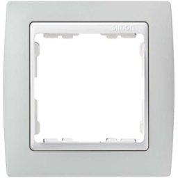 MARCO 1 ELEMENTO.GRIS /ZOCALO BLANCO Simon ref. 82611-33