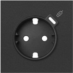 Kit front 1 elem base con cargador USB C Simon ref. 10020137-238