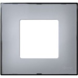 FUNDA 1 ELEMENTO GRIS TRANSLUCIDO Simon ref. 2700617-112