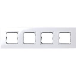 MARCO 4 ELEMENTOS COMPACTO BLANCO PIEZA INTERMEDIA Simon ref. 2701640-030