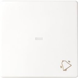 Tecla con visor y grabado campana mec.L68 Simon ref. 8200015-030
