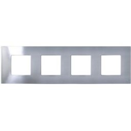 FUNDA 4 ELEMENTOS INOX Simon ref. 2700647-042