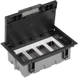 CAJA SUELO 90MM 4 MOD GRAFITO Simon ref. 52050104-038