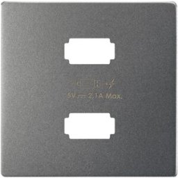 Placa cargador 2xUSB 5V 2.1A Simon ref. 8221096-096