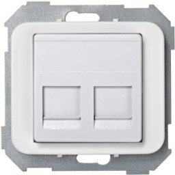 TAPA INFORMATICA 2 CONECTORES UNIVERSAL Simon ref. 75589-60