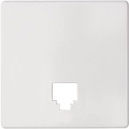Placa para tomas telefónicas RJ11 y RJ12 Simon ref. 8200062-090