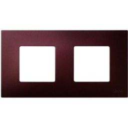 FUNDA 2 ELEMENTOS BERENJENA ARTIC Simon ref. 2700627-085