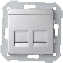 TAPA INFORMATICA 2 CONECTORES RJ45 UNIV. Simon ref. 82006-93