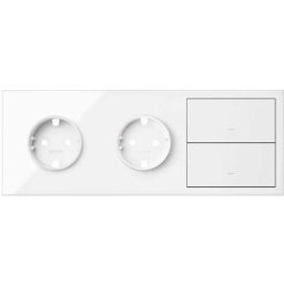 Kit front 3 elementos 2 bases + 2 teclas Simon ref. 10020310-130