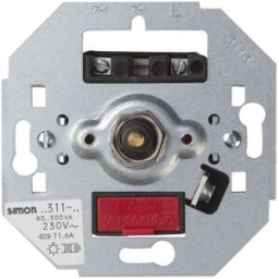INTERRUPTOR-REGULADOR DE LUZ DE 300 W. Simon ref. 75311-39