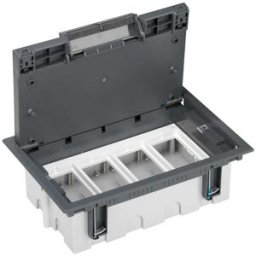CAJA SUELO 70MM 4 MOD GRIS Simon ref. 52050004-035