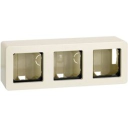 CAJA SUPERFICIE PARA 3 ELEMENTOS Simon ref. 27831-32