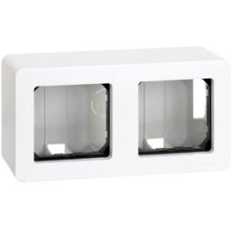 CAJA SUPERFICIE PARA 2 ELEMENTOS Simon ref. 27821-35