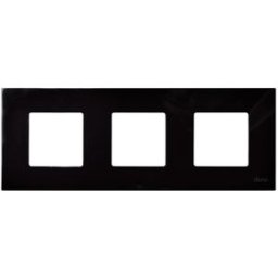 FUNDA 3 ELEMENTOS NEGRO Simon ref. 2700637-071