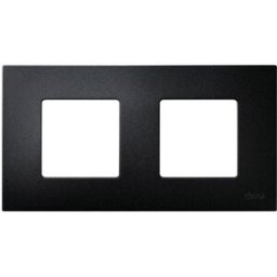 FUNDA 2 ELEMENTO NEGRO ARTIC Simon ref. 2700627-086
