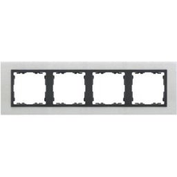 MARCO 4 ELEMENTOS NATURE INOX MATE Simon ref. 82847-31