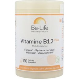Be-Life Vitamina B12 Plus 90 Cápsulas