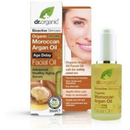 Dr. Organic Aceite Facial Aceite de Argán Marroquí 30 ml 30 ml