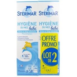 STRIMAR Stérimar Bébé Higiene del Bebé Spray Nasal 2x100ml