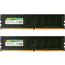 Memoria RAM Silicon Power SP032GBLFU266X22 32GB 2x16GB DDR4 UDIMM 2666MHz CL19