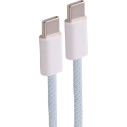 Cable USB-C Shiverpeaks USB 2.0 1.5m 60W Power Delivery Textil Azul