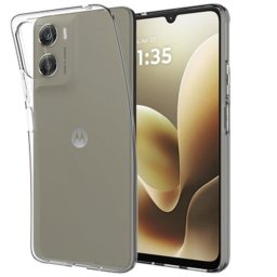 Funda para móvil Just in Case Cover TPU transparente para Motorola Moto G06 / G06 Power