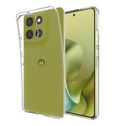 Funda para móvil Just in Case Cover case TPU transparente para Motorola Moto G86
