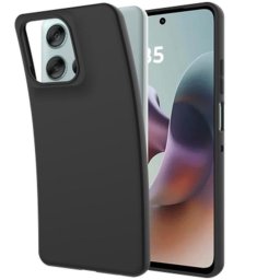 Funda para móvil Just in Case Cover TPU Negra para Motorola Moto G56