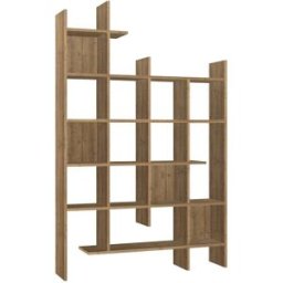 Habitat & Jardin Estantería de madera > - 122 x 25 x 188 cm - hitit