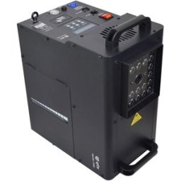 Máquina de humo Geiser QTX de 1500 W con 24 LED RGB DMX de 3 W