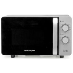 Orbegozo MIG 2072 CE microondas Negro, Plata Microondas con grill Encimera 20 L 700 W