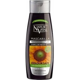 Naturaleza y Vida Mascarilla Tratamiento Capilar para Cabello Negro
