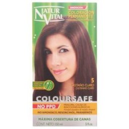 Naturaleza y Vida Coloursafe Tinte Permanente 5 Castaño Claro 150 ml
