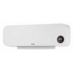 Calefactor Cerámico Split Blanco 2000W Termostato Pantalla Digital Control Remoto