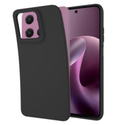 Funda para móvil Just in Case Cover case TPU negra para Motorola Moto G17 y G17 Power