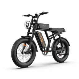 Bicicleta Eléctrica URLIFE T2 250W 48V 15.6Ah 120 km Autonomía 20" Fat