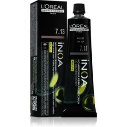 Inoa Tinte Permanente Para Cabello Sin Amoníaco Tono 7.13 60 Ml
