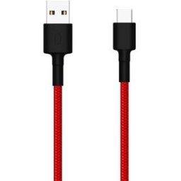 Xiaomi Mi Cable Braided USB 3.0 a USB Tipo C Rojo 1M