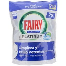 Fairy Professional Platinum lavavajillas 75 cápsulas