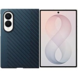 Funda Carbono Azul para Samsung Z Fold8