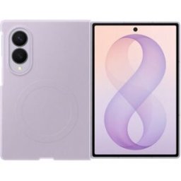 Funda Silicona Violeta para Samsung Z Fold8