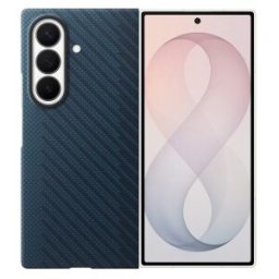 Funda Carbono Azul para Samsung Z Fold8